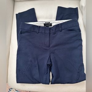 Talbots Hampshire work pants size 2 navy